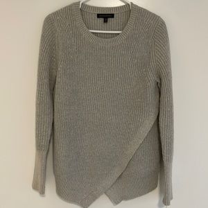 Banana Republic crewneck light grey sweater XS